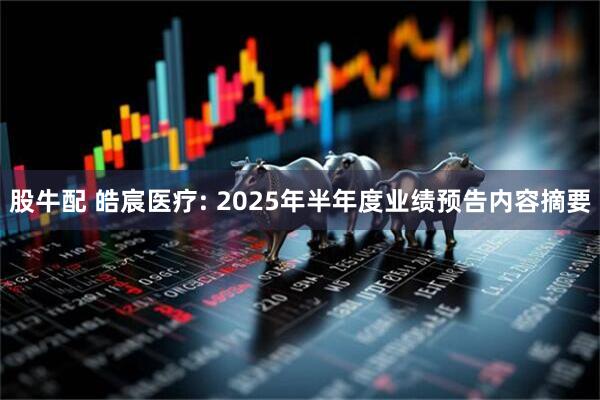 股牛配 皓宸医疗: 2025年半年度业绩预告内容摘要